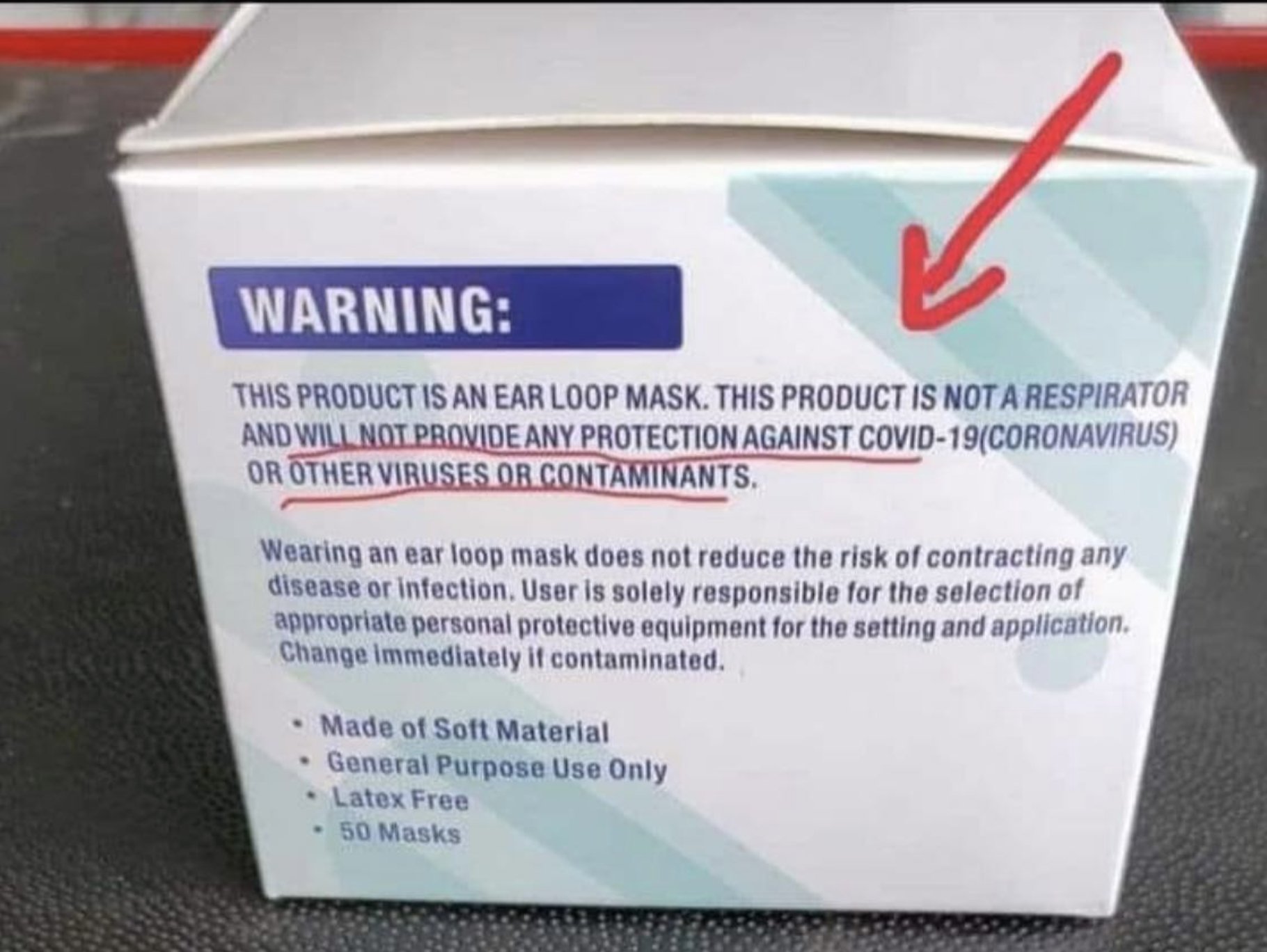 Masks Are Not to Control a Virus—Masks Are to Control YOU