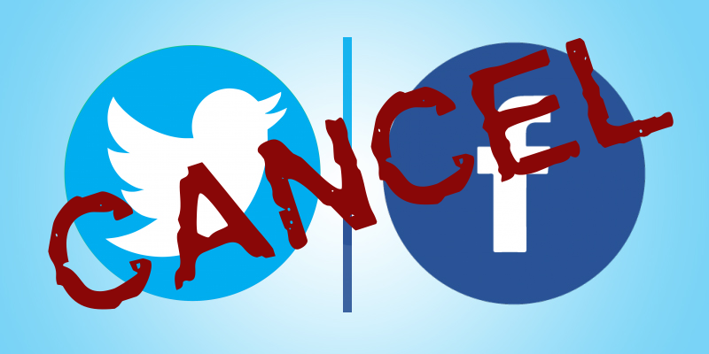 I Have Left Twitter and Facebook. Follow Me to Parler and Mewe